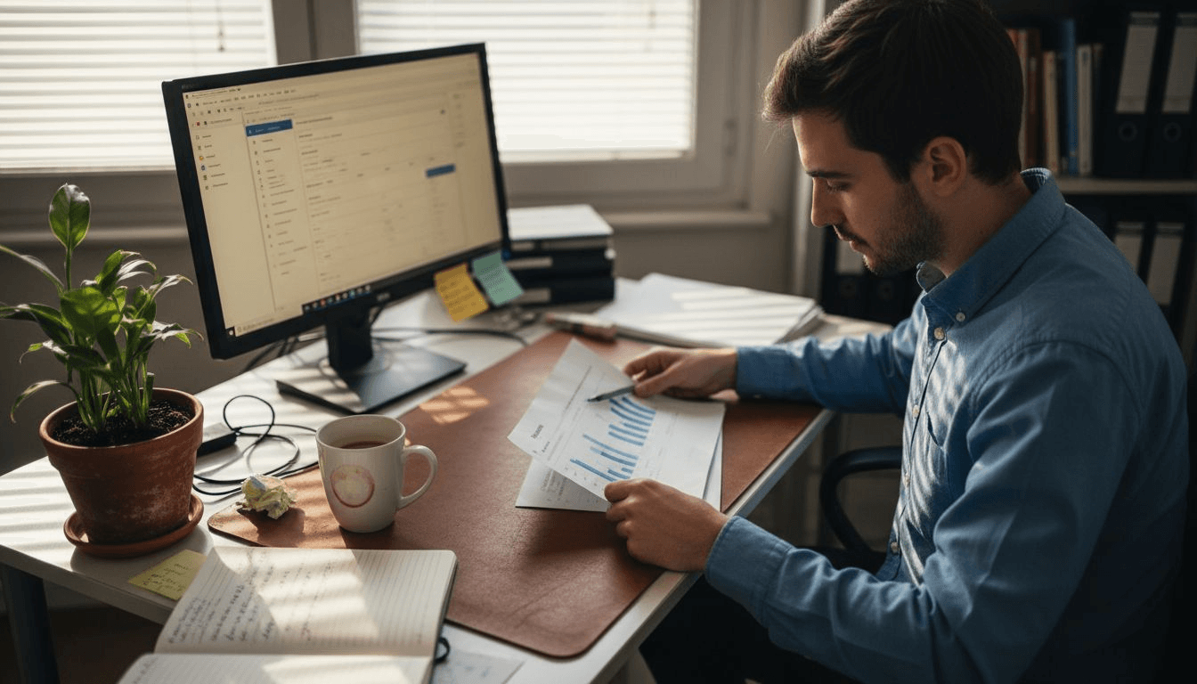 Consultant SEO spécialisé dans l’accompagnement des PME, j’exerce mon activité directement en entreprise, au sein d’un bureau dédié.